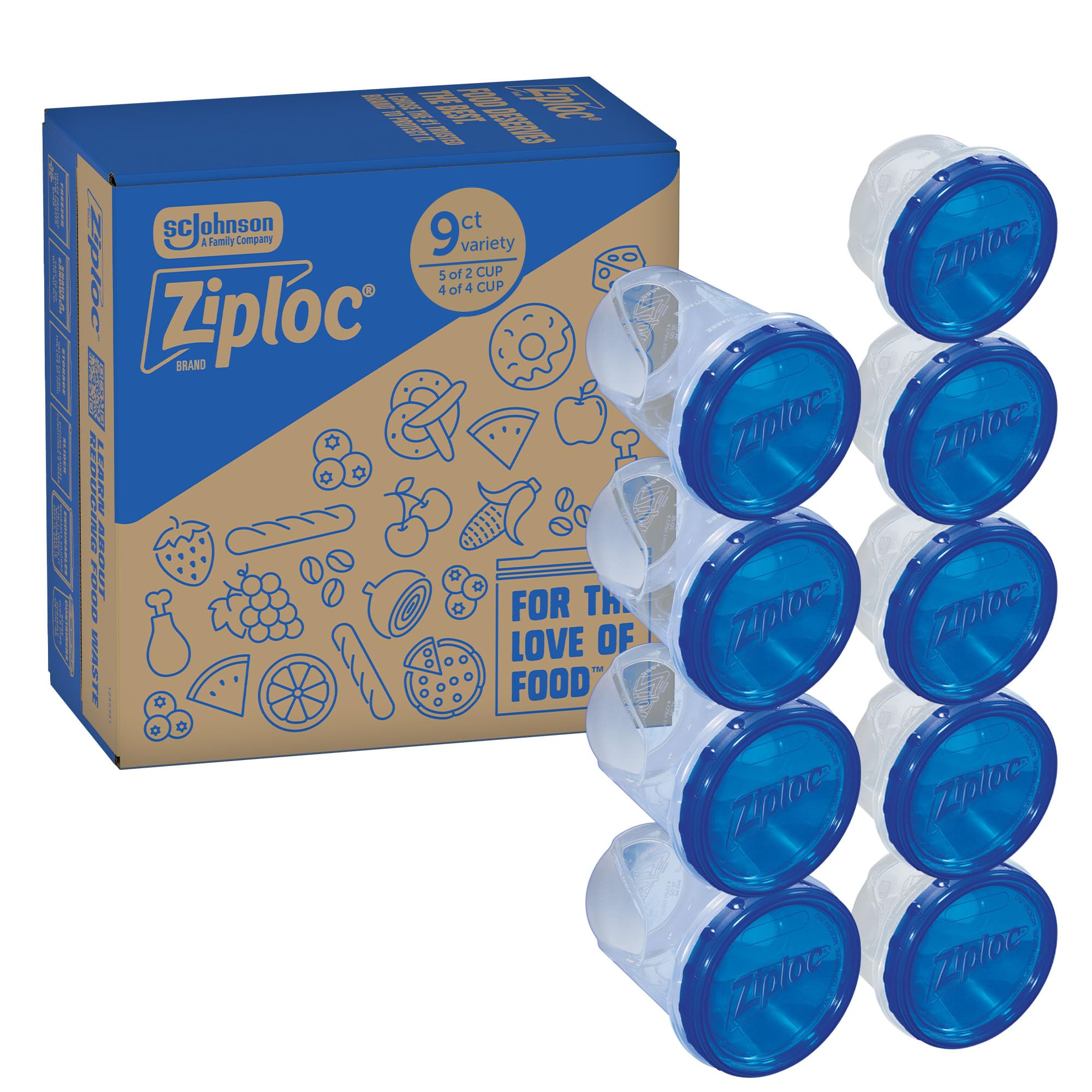 Amazon.com: Ziploc Twist 'n Loc Food Storage Meal Prep Containers